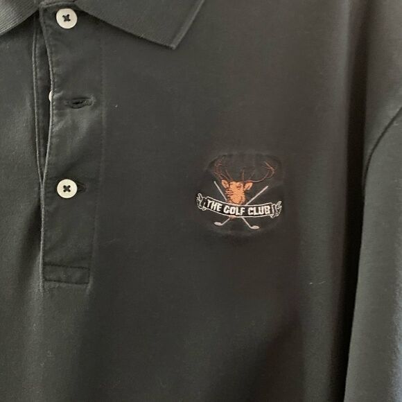 Ralph Lauren polo golf shirt medium black. - Picture 3 of 9
